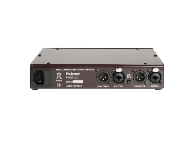 Palmer HDA02 - Reference Class Headphone Amplifier - 1-chann 
